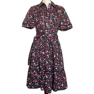 Kate Spade Floral Fit and Flare Dress Women’s size  10